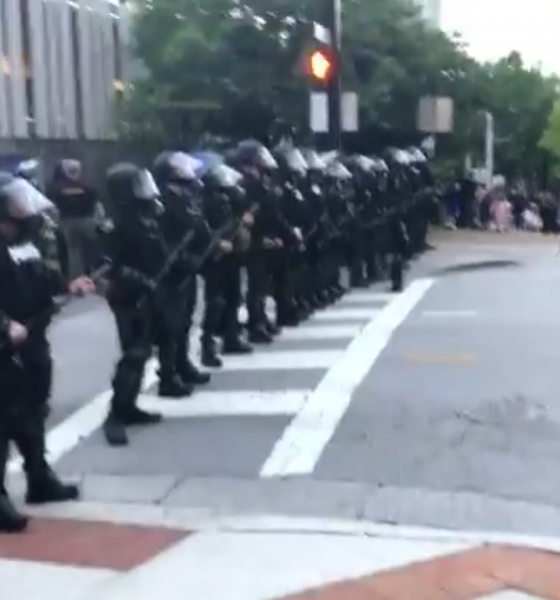 Police Deploy Tear Gas, Rubber Bullets On Peaceful Protesters In Huntsville