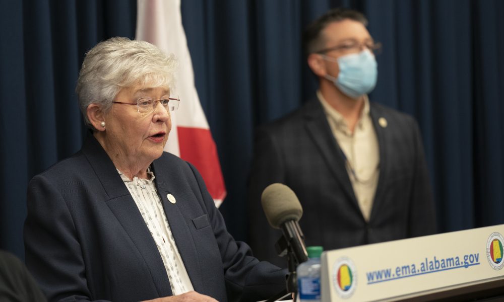 Gov Kay Ivey Cautions People To Stay Off Roads During Hurricane Sally 