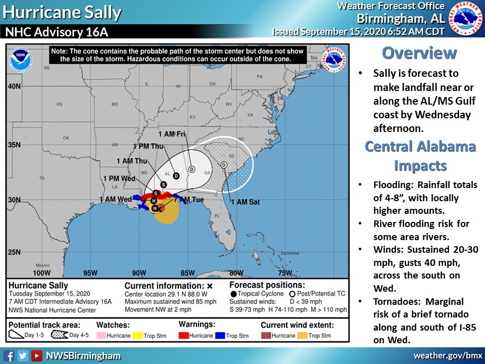 Gov Kay Ivey Urges Evacuations As Hurricane Sally Approaches 