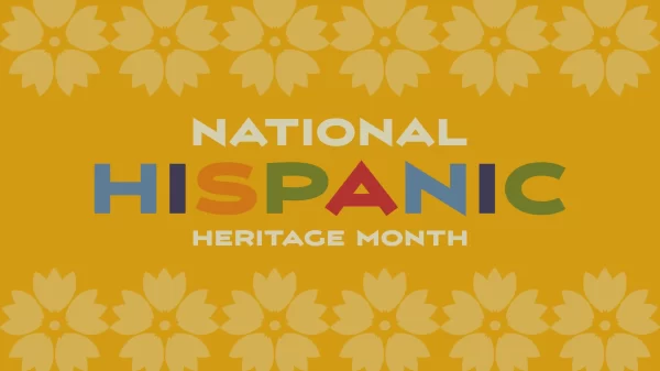 Hispanic Heritage Month background. Poster, card, banner