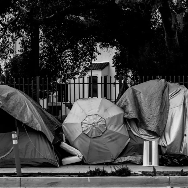 homeless encampment