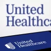 United Healthcare logo is displayed on smartphone.